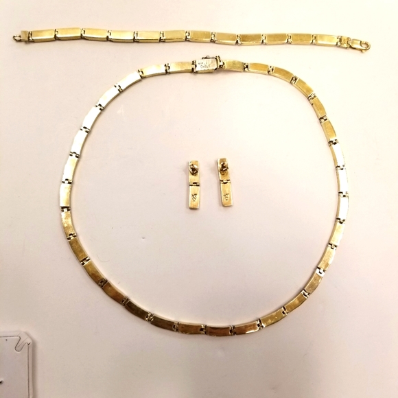 NIB Cold Water Creek Rhodochrosite Gold plated over 925 silver bracelet Chile - Picture 6 of 14